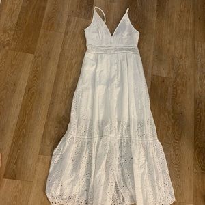 White Maxi dress